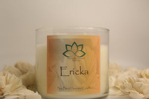 Ericka 3-Wick Scented Soy Candle