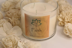 
            
                Load image into Gallery viewer, Faith 3-Wick Scented Soy Candle
            
        