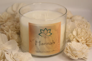 
            
                Load image into Gallery viewer, Hannah 3-Wick Scented Soy Candle
            
        