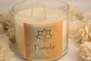 
            
                Load image into Gallery viewer, Pamela 3-Wick Scented Soy Candle
            
        