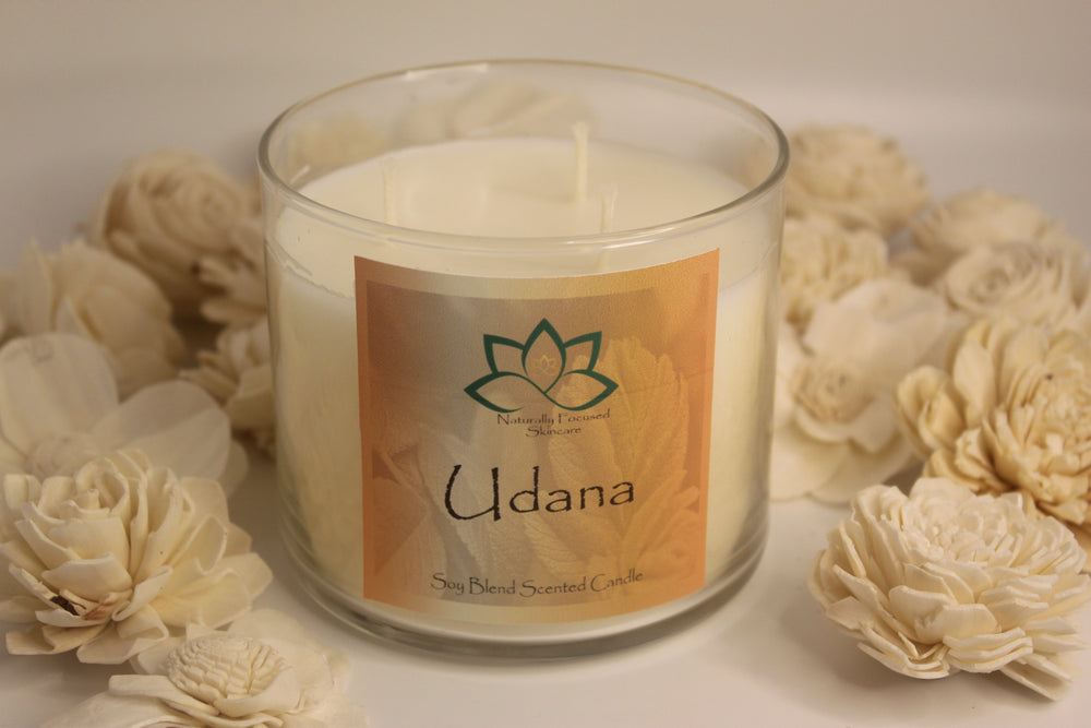 Udana 3-Wick Scented Soy Candle