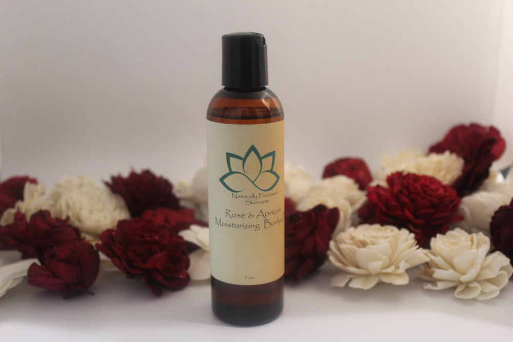 Rose and Apricot Moisturizing Body Oil